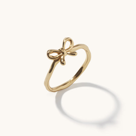 Bow Ring Gold